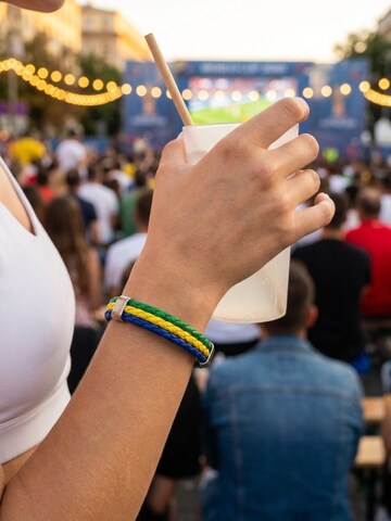 Nemomatheo Bracelet 'Tifoso Brasilien' in Mixed colors