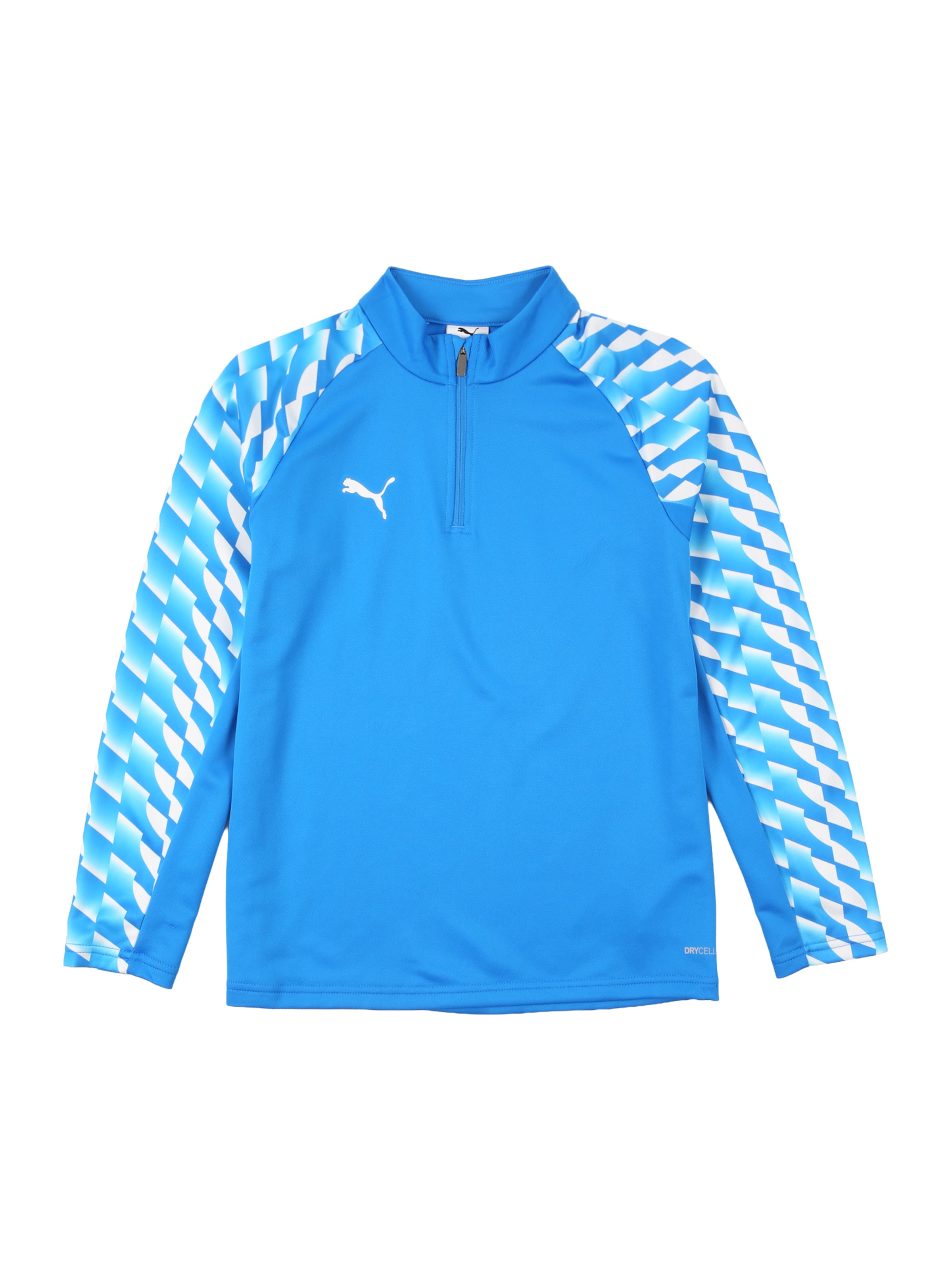 PUMA Λειτουργικό μπλουζάκι 'teamLIGA26' σε μπλε: μπροστά