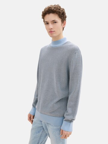 TOM TAILOR DENIM Sweater in Blue