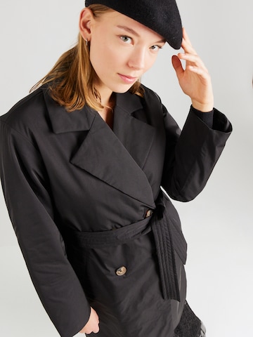 VERO MODA Between-Seasons Coat 'PENCE' in Black