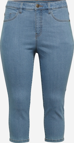 Coupe slim Jean SHEEGO en bleu : devant