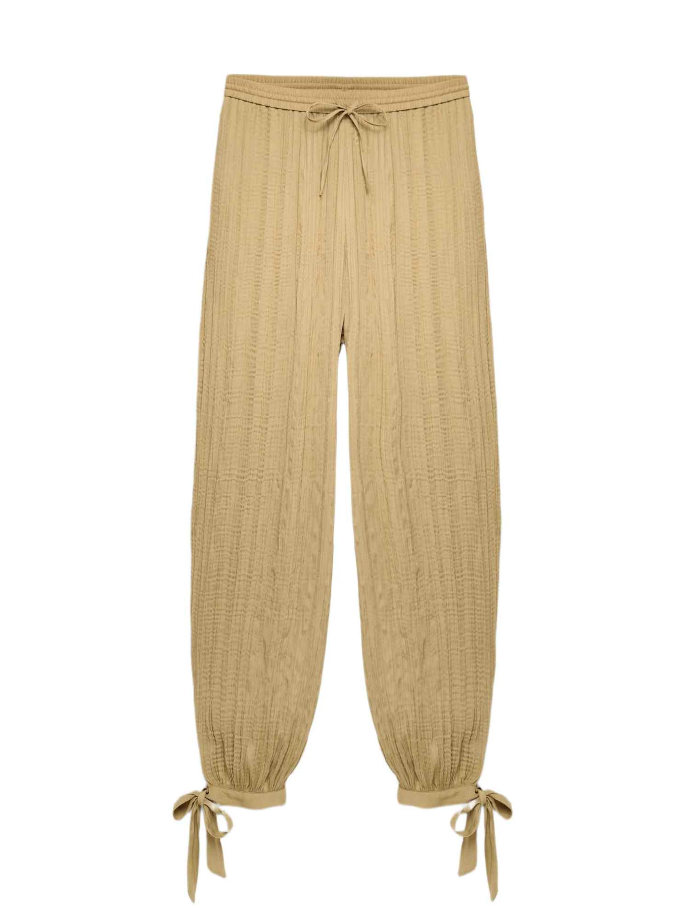 Loosefit Pantaloni di Marks & Spencer in verde: frontale