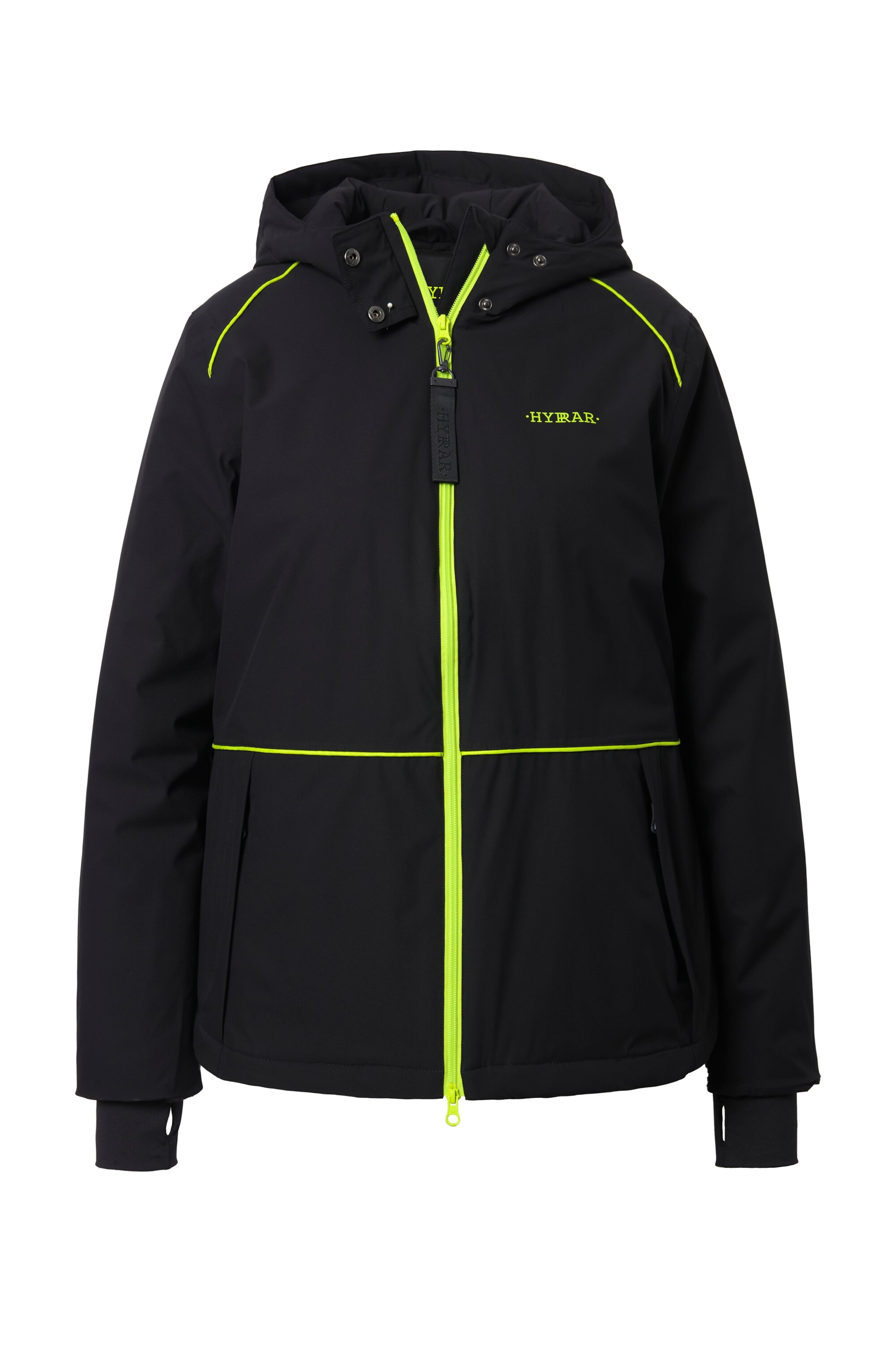 Ulla Popken Functionele jas in Zwart: voorkant