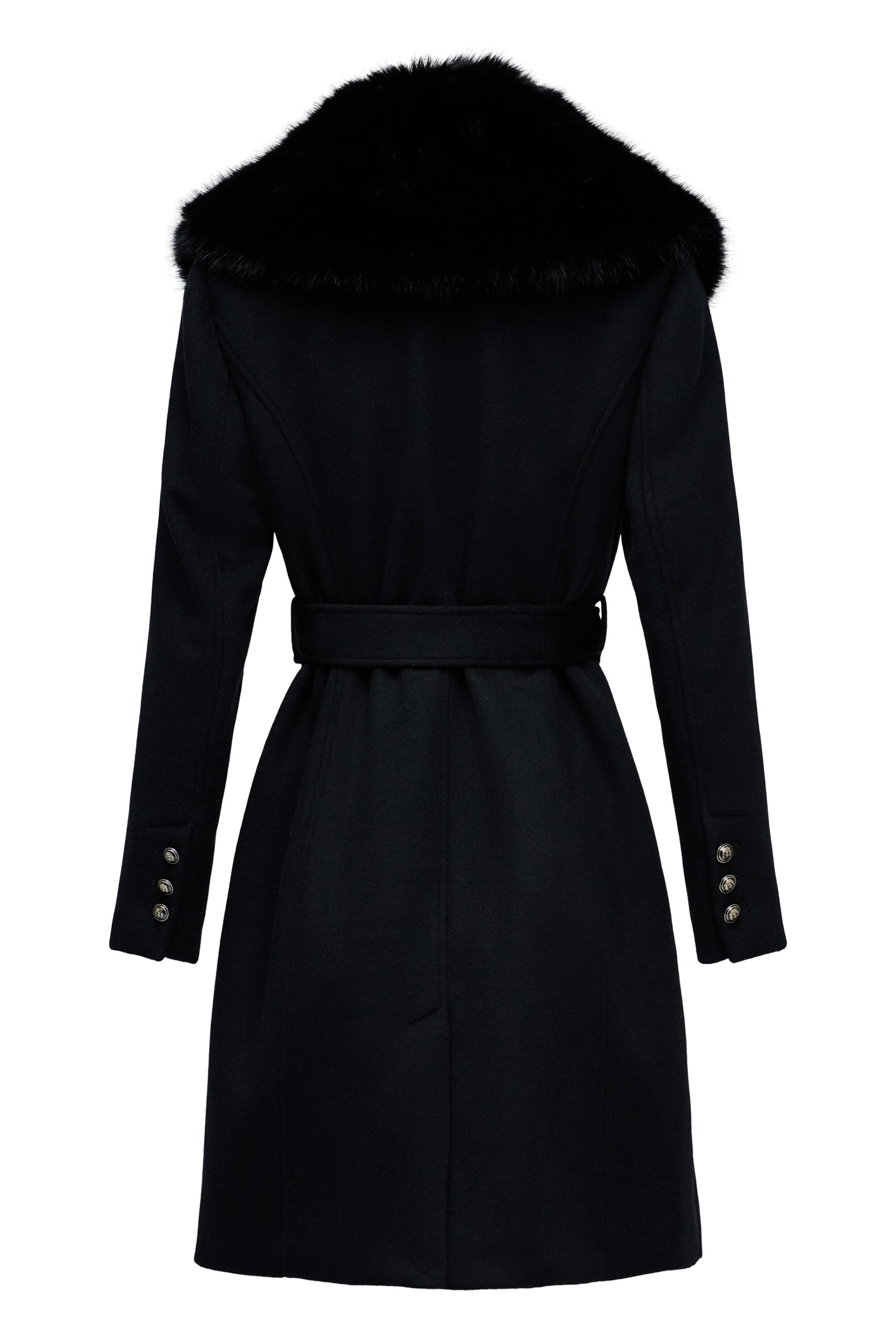Manteau d’hiver Salsa Jeans en noir