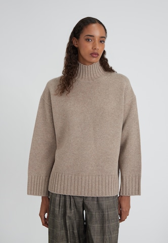 Pullover extra large 'BOXY' di Style Republic in beige: frontale