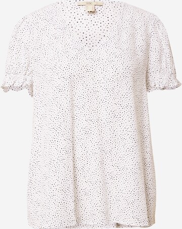 Camicia da donna di ESPRIT in bianco: frontale