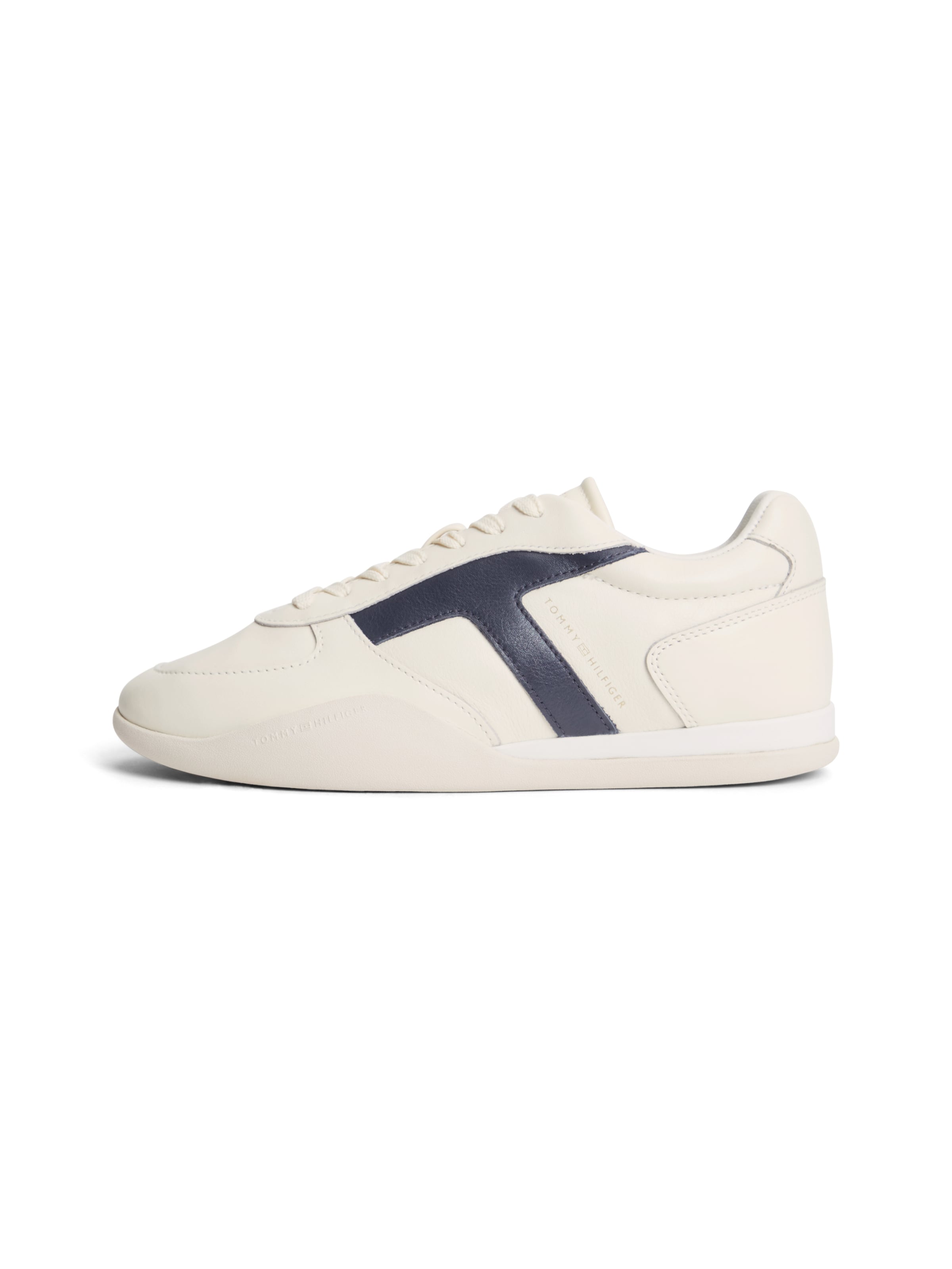 TOMMY HILFIGER Ниски маратонки 'VINTAGE LOW RUNNER' в бежово: отпред