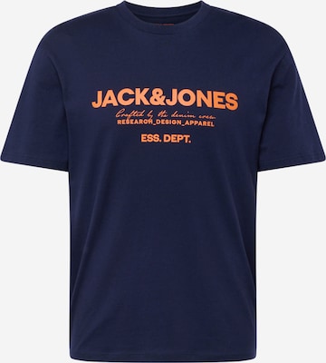 JACK & JONES T-shirt 'GALE' i blå: framsida