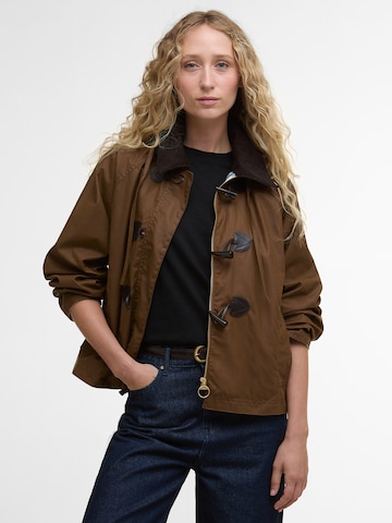 Veste mi-saison 'Myra' Barbour en marron : devant
