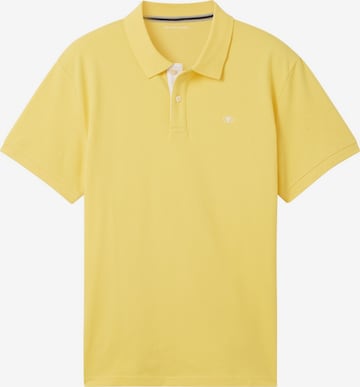 T-Shirt TOM TAILOR en jaune : devant