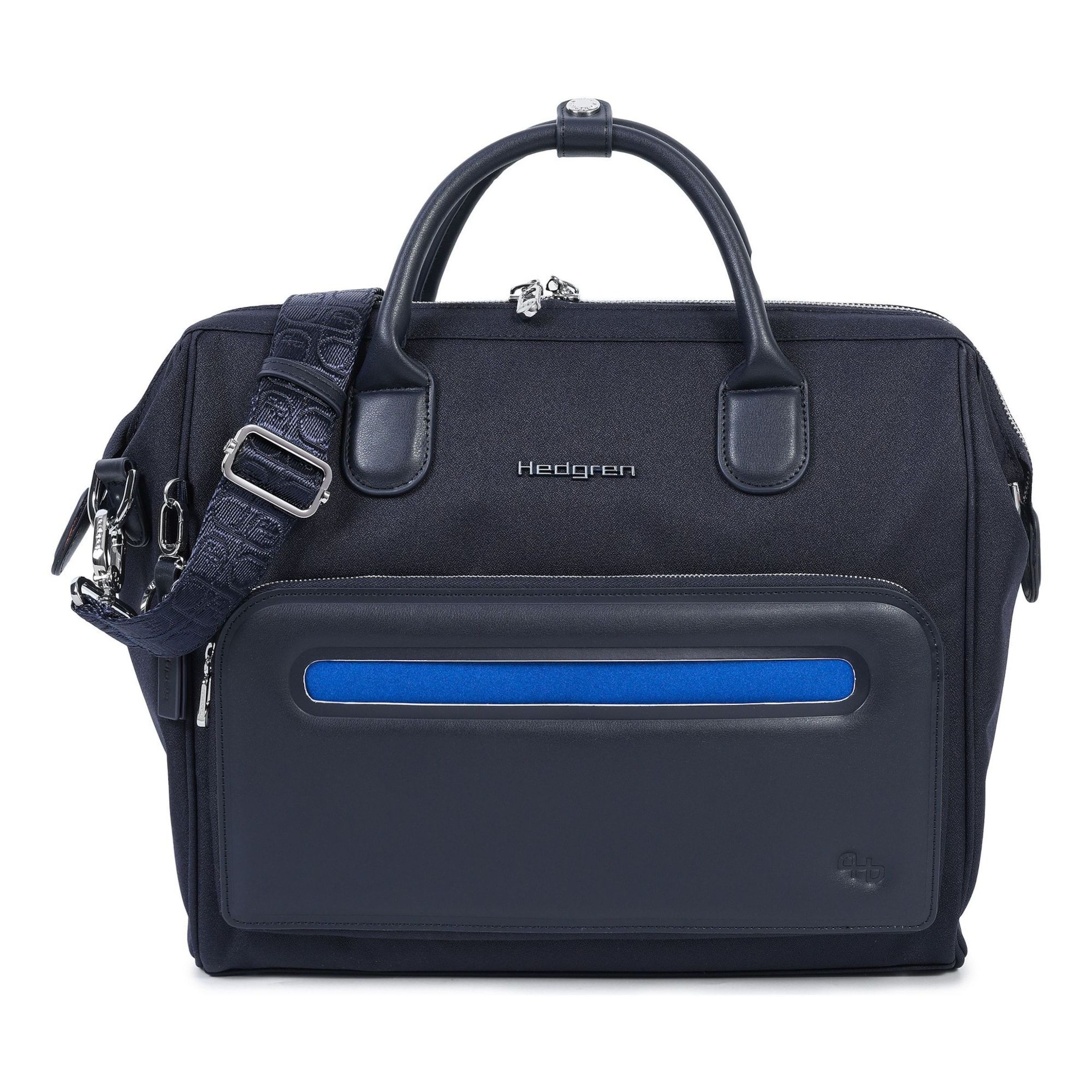 Hedgren Document bag 'Fika' in Blue: front