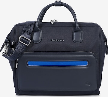 Hedgren Document bag 'Fika' in Blue: front