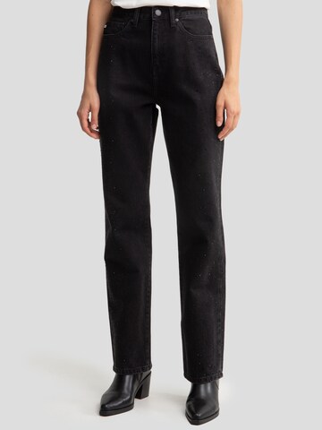 BIG STAR Slimfit Jeans 'JADE' in Zwart: voorkant