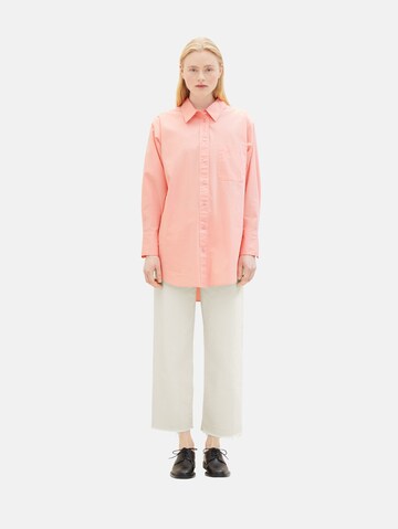 TOM TAILOR DENIM Bluse in Pink