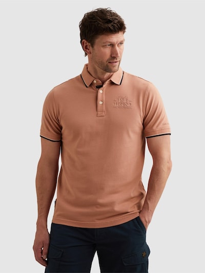 PME Legend Shirt 'Polo shirt in piqué with artwork'‌‌‌‌‌‌‌‌‌‌ in S in pink, Produktansicht