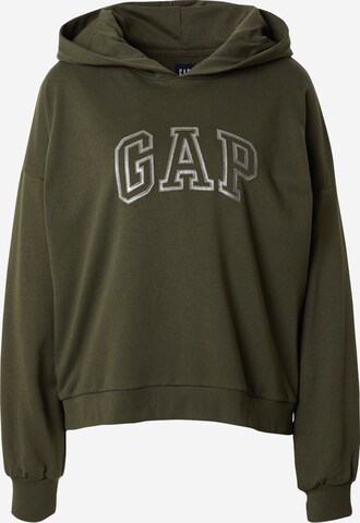 Sweat-shirt GAP en vert : devant