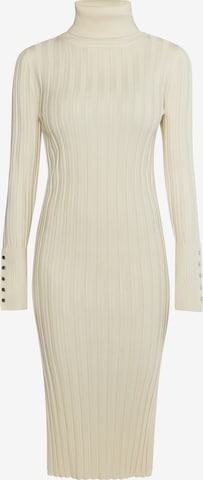 DreiMaster Klassik Knitted dress in Beige: front