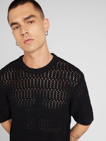 Only & Sons Pulover 'ONSCHARLES' | črna barva