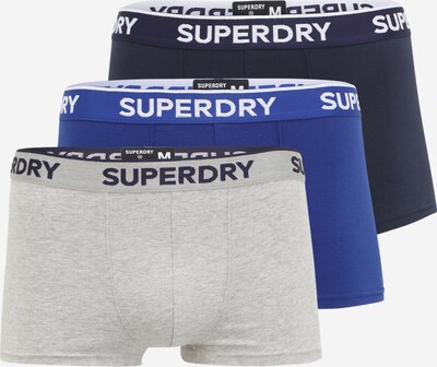 Superdry Boxershorts in de kleur Navy / Kobaltblauw / Grijs gemêleerd, Productweergave