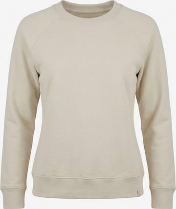 Peter Jo Sweatshirt 'Women’s Organic Sweatshirt – Willow' in Beige: Vorderseite
