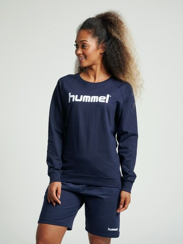 Hummel Urheilullinen collegepaita värissä sininen: edessä