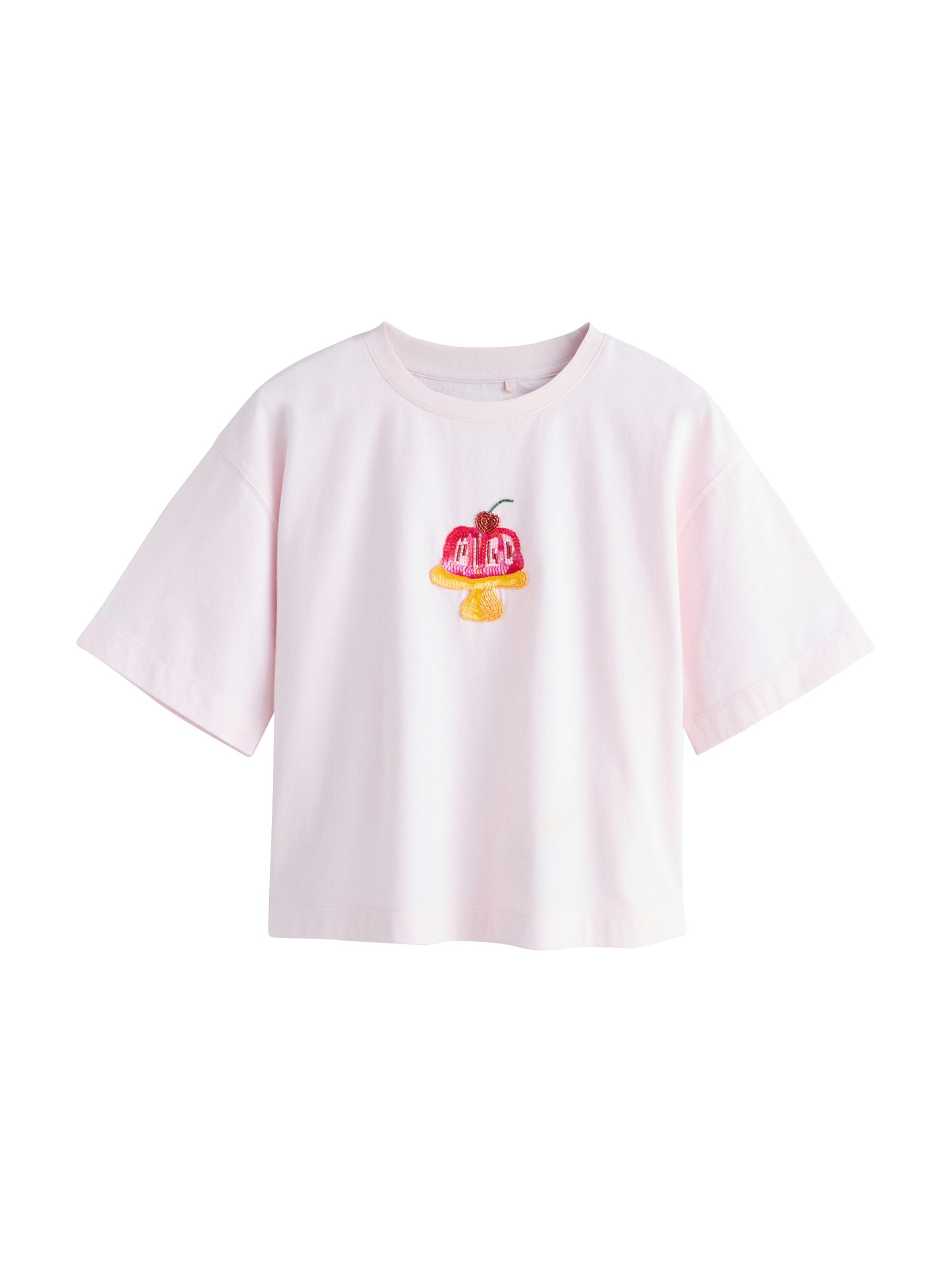 Maglietta Next di colore giallo / verde / rosa / rosa pastello / rosso, Visualizzazione prodotti