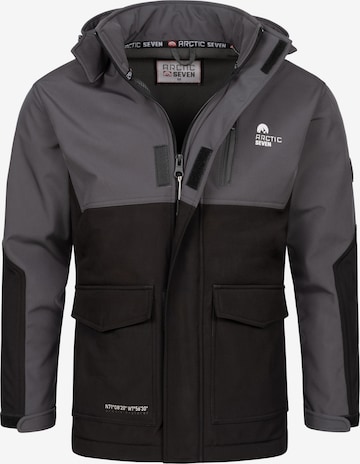 Arctic Seven Performance Jacket in Grey: front