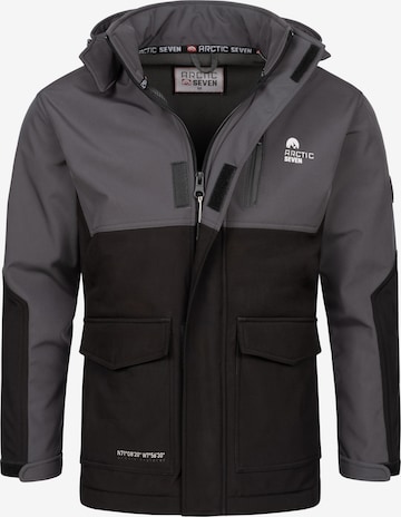 Veste fonctionnelle Arctic Seven en gris : devant