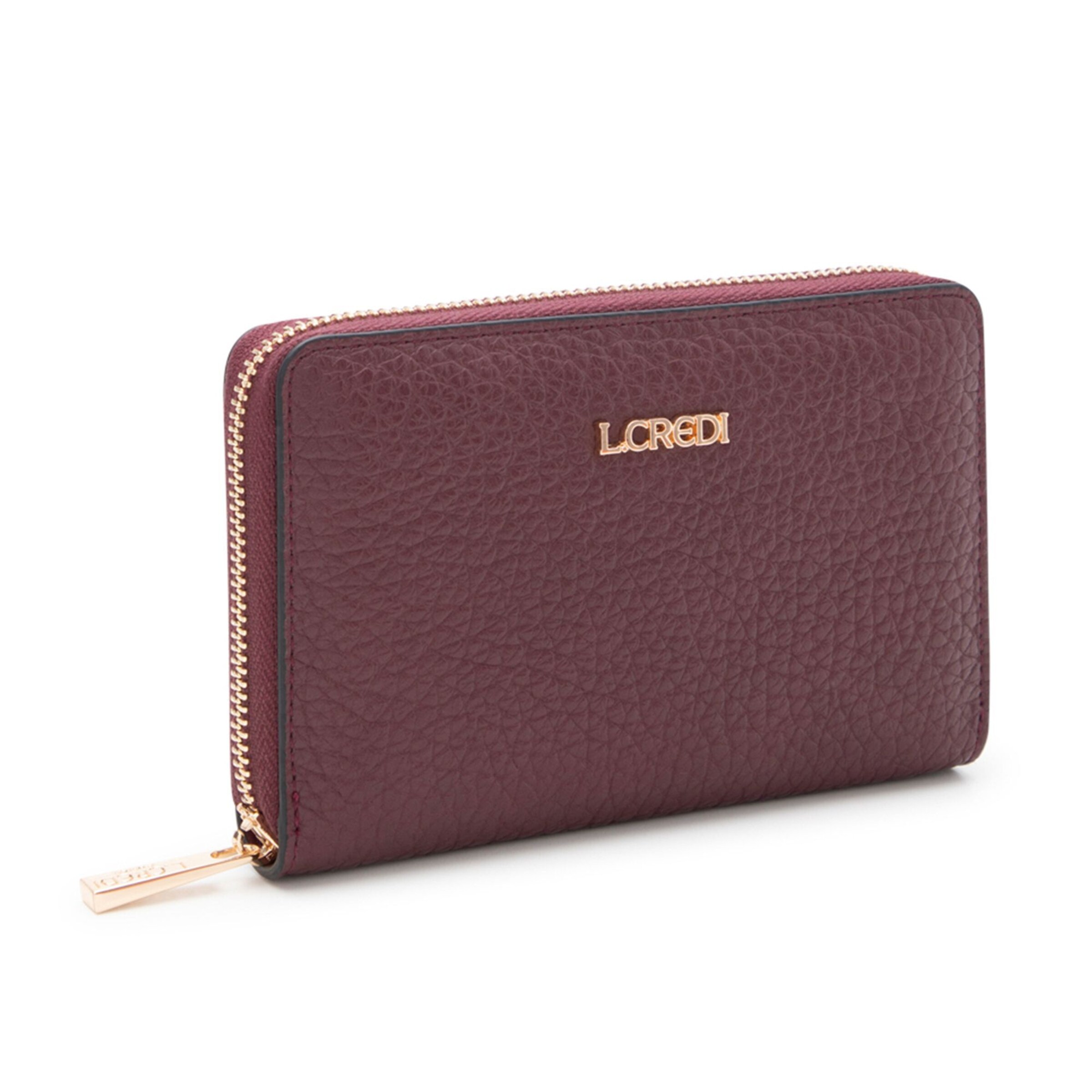 L.CREDI Wallet 'Pinella' in Red