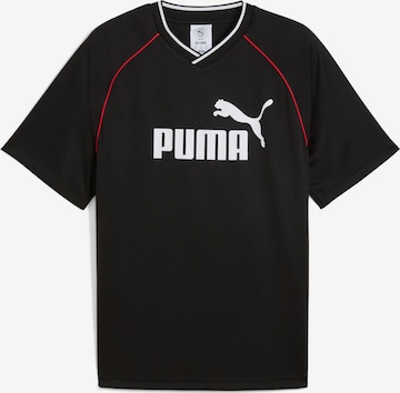 T-Shirt fonctionnel 'Essentials' PUMA en noir : devant