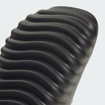 melns ADIDAS SPORTSWEAR Ādas čības 'Adissage'