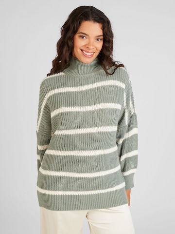 Pullover 'Mu44riel' di Z-One in verde: frontale