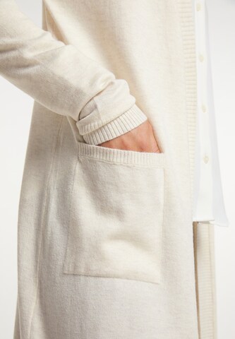 DreiMaster Klassik Knit Cardigan in White