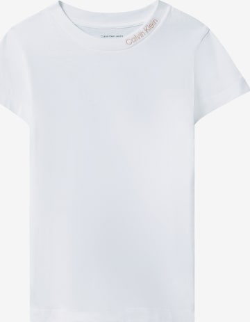Maglietta di Calvin Klein Jeans in bianco: frontale