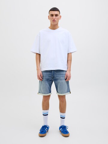 JACK & JONES Regular Jeans 'JJIRick JJIcon' in Blue
