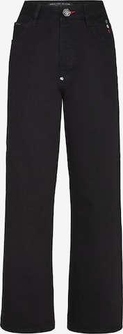 Philipp Plein Regular Jeans in Black: front