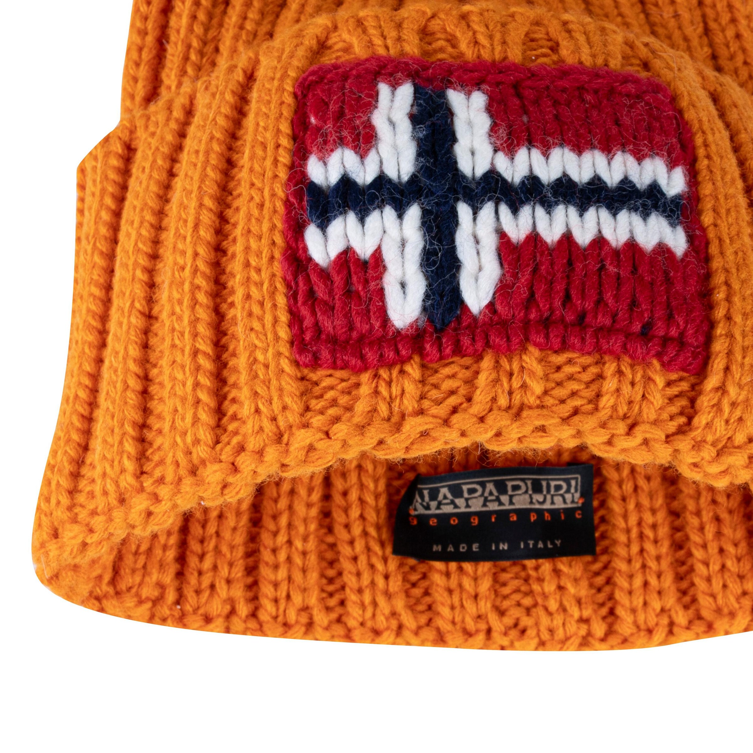 NAPAPIJRI Beanie 'F-Semiury' in Orange