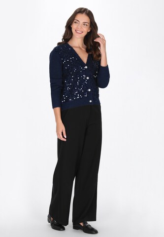 FELIPA Knit cardigan in Blue