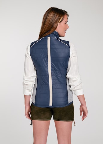 SPIETH & WENSKY Bodywarmer 'Wellna' in Blauw