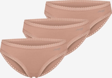 SLOGGI Minislip ' Blue GO Crush ' in Beige: Vorderseite