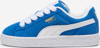 Sportbačiai iš PUMA, spalva – mėlyna / Auksas / balta, Prekių apžvalga