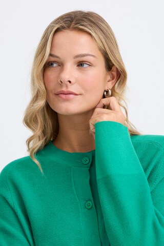 Fransa Knit cardigan 'FRSinja' in Green