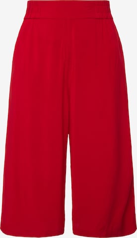 Wide Leg Pantalon Studio Untold en rouge : devant