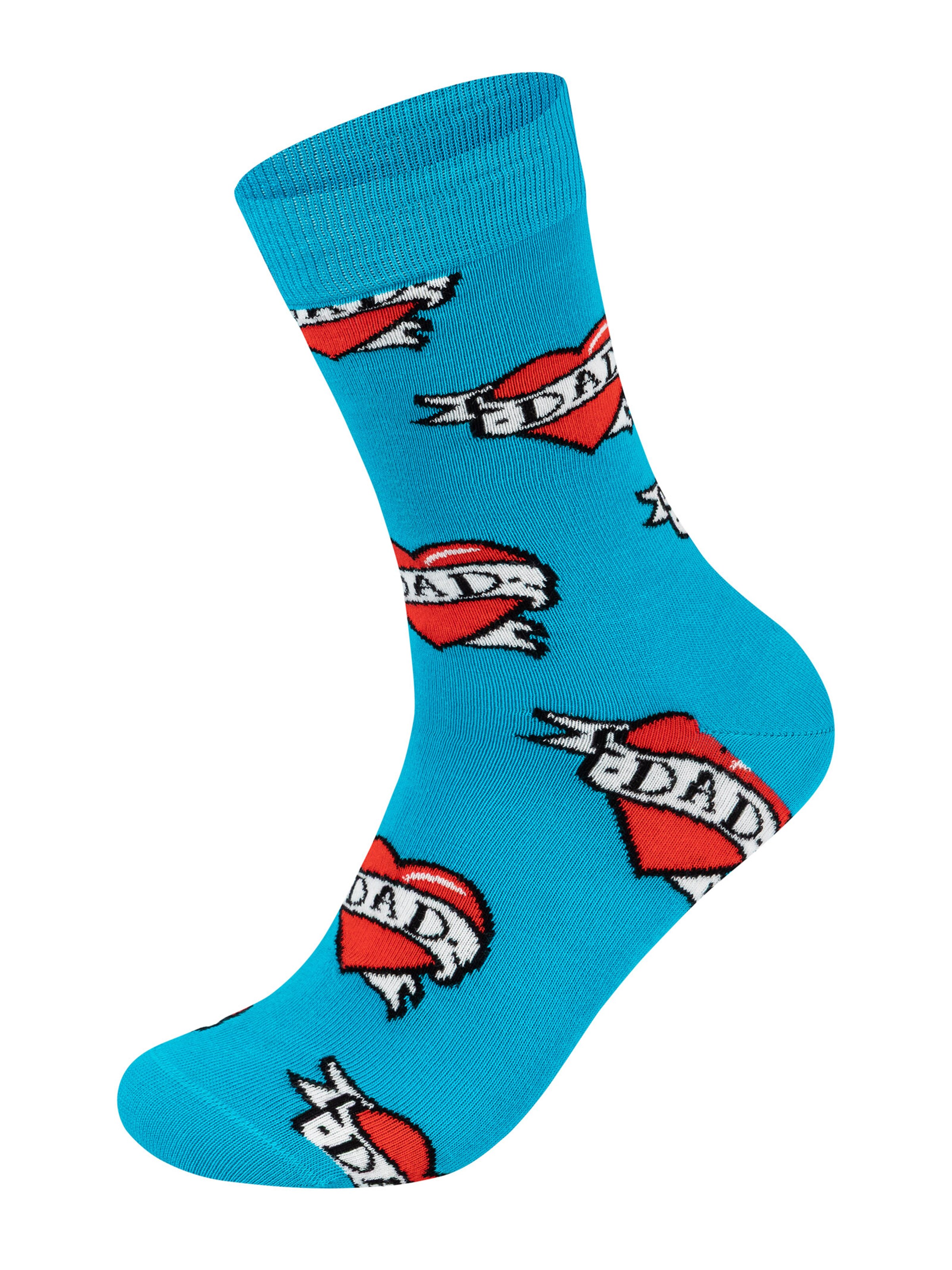 Happy Socks Socks 'Super Dad' in Mixed colors