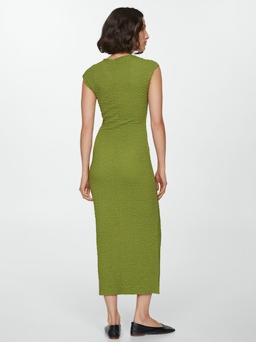 MANGO Sukienka 'MERINGUE' w kolorze zielony