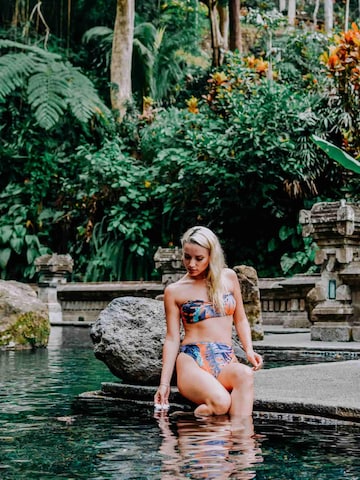 Hobo Sapiens Bandeau Bikini 'Nurul bikini' in Oranje