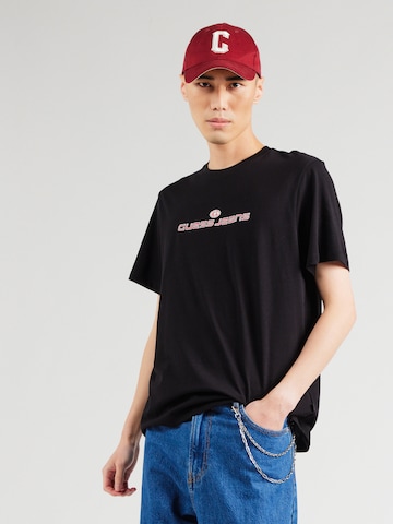 T-Shirt GUESS JEANS en noir : devant