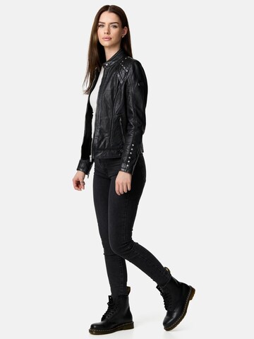 Tazzio Übergangsjacke 'F521'‌‌‌‌‌ in Schwarz