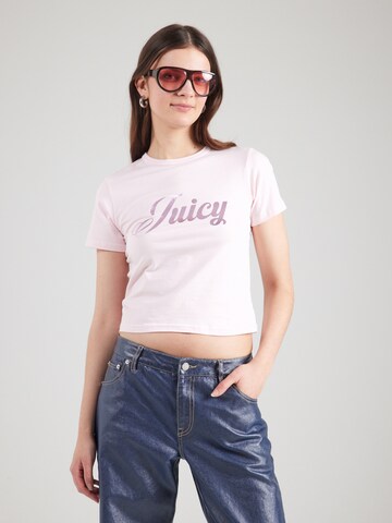 rožinė Juicy Couture Marškinėliai: priekis