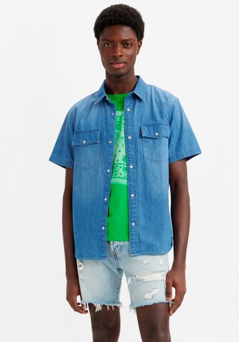 LEVI'S ® Comfort fit Button Up Shirt in Blue: front